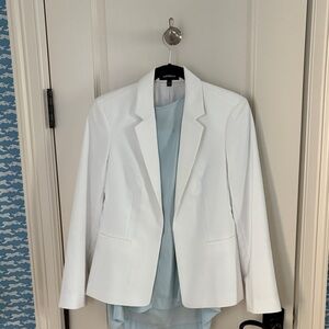 Express White Women's Suit Jacket